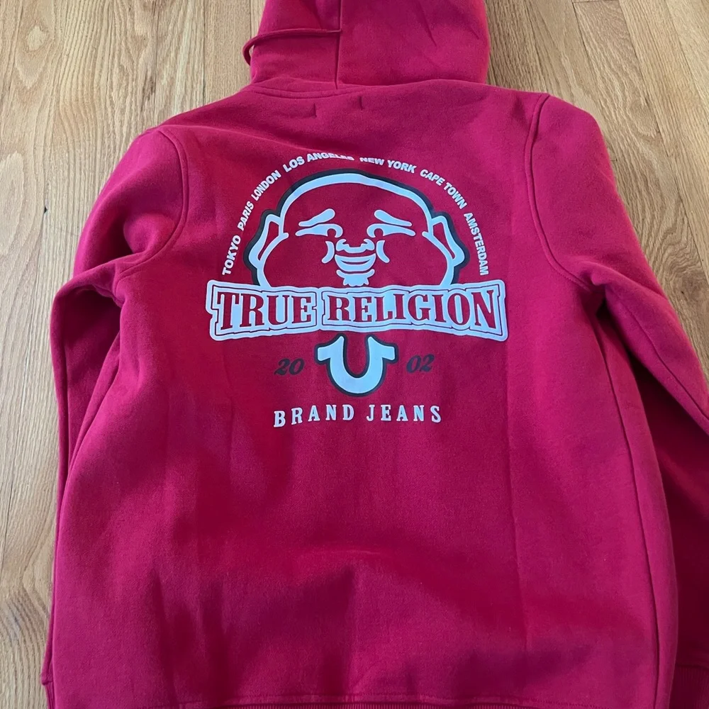 True Religion Red Hoodie